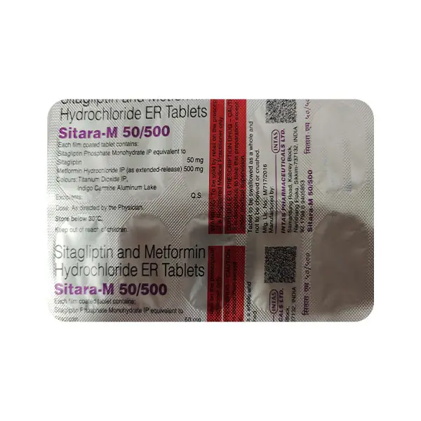 Sitara-M 50/500 Tablet ER